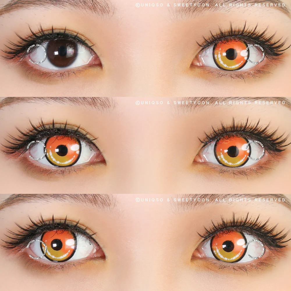 Sweety Anime 2 Yellow Orange (1 lens/pack) - Image 2