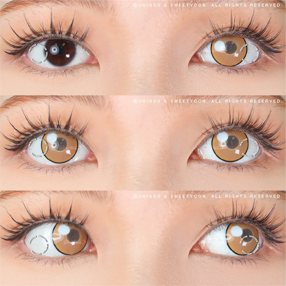 Sweety Anime Cloud Rim Brown (1 lens/pack) - Image 2