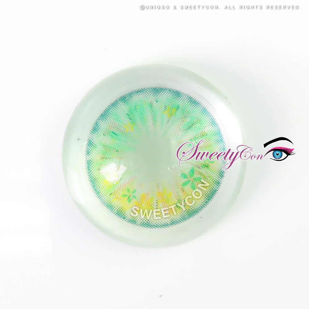 Sweety Anime Flower Green (1 lens/pack) - Image 4