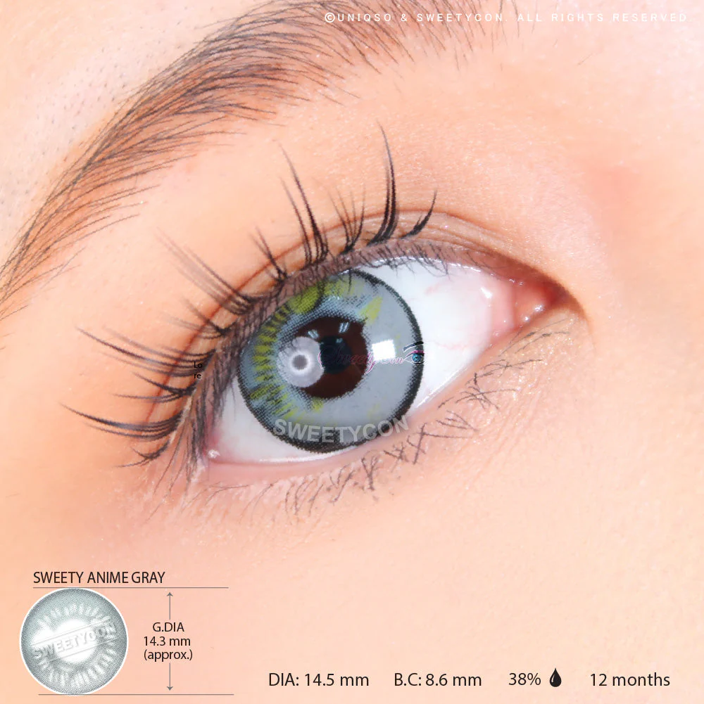 Sweety Anime Grey (1 lens/pack) - Image 3