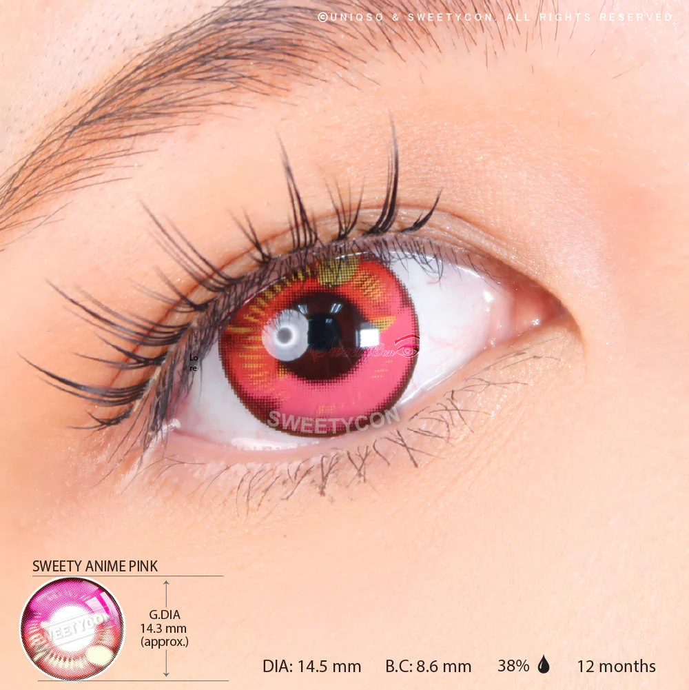 Sweety Anime Pink (1 lens/pack) - Image 3
