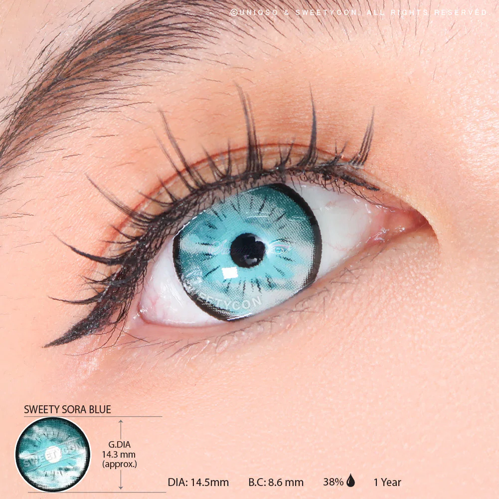 Sweety Anime Sora Blue (1 lens/pack) - Image 3