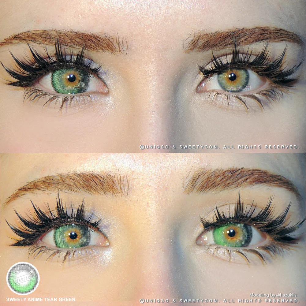 Sweety Anime Tear Green (1 lens/pack) - Image 3