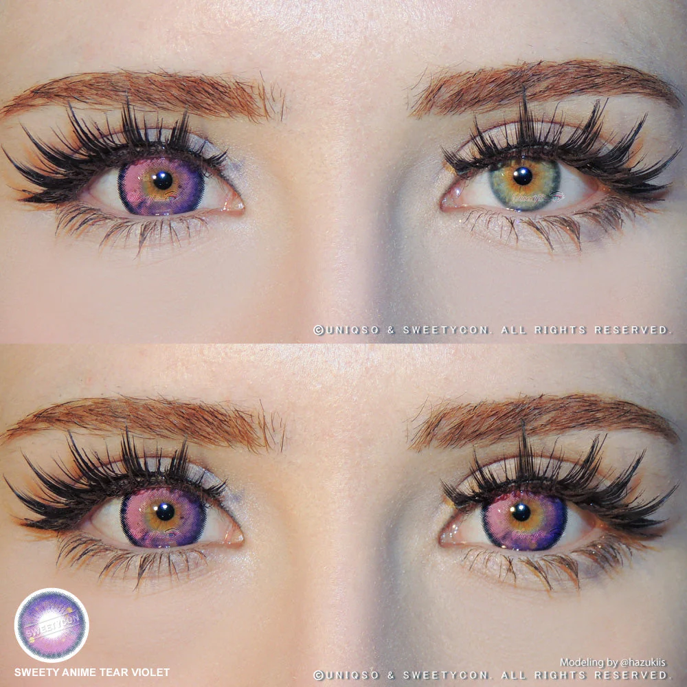 Sweety Anime Tear Violet (1 lens/pack) - Image 3