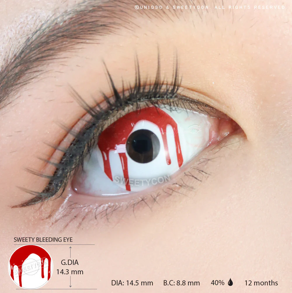 Sweety Crazy Bleeding Eye (1 lens/pack) - Image 3