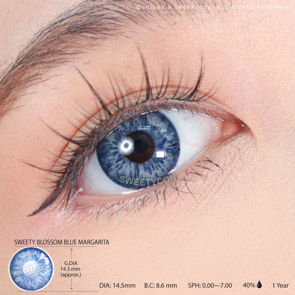 Sweety Blossom Blue Margarita (1 lens/pack) - Image 2
