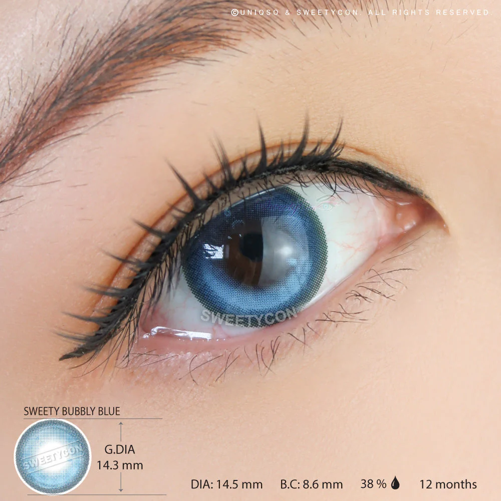 Sweety Bubbly Blue (1 lens/pack) - Image 3