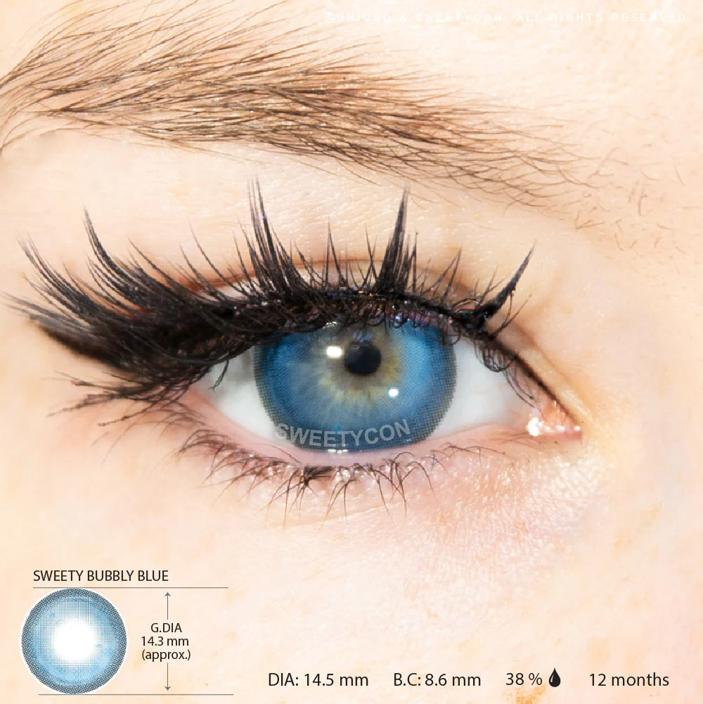 Sweety Bubbly Blue (1 lens/pack) - Image 5