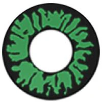 Sweety Crazy Aqua Panther (1 lens/pack)