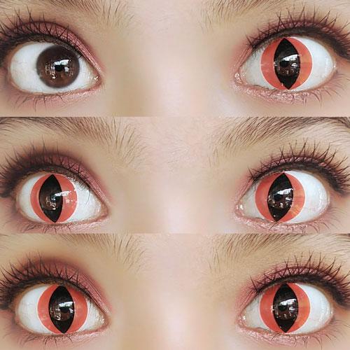 Sweety Crazy Cat Eye Red (1 lens/pack) - Image 2