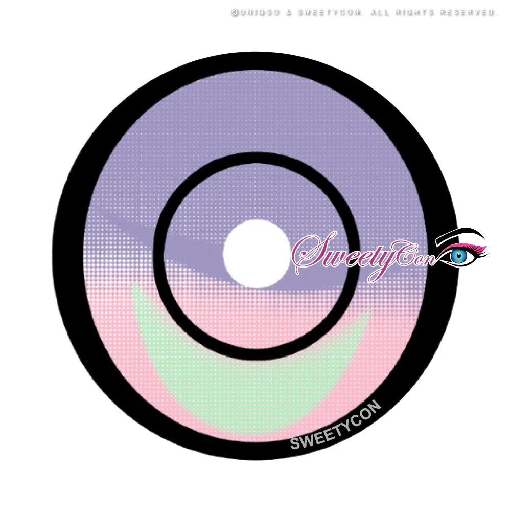 Sweety Crazy Cyber Violet (1 lens/pack) - Image 7