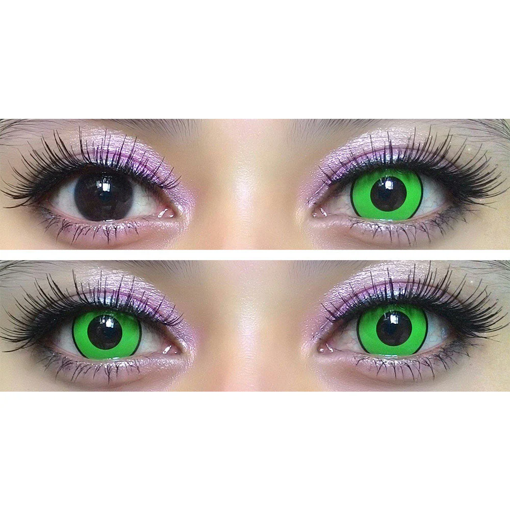 Sweety Crazy Green Zombie / Manson / Frankenstein (1 lens/pack) - Image 2