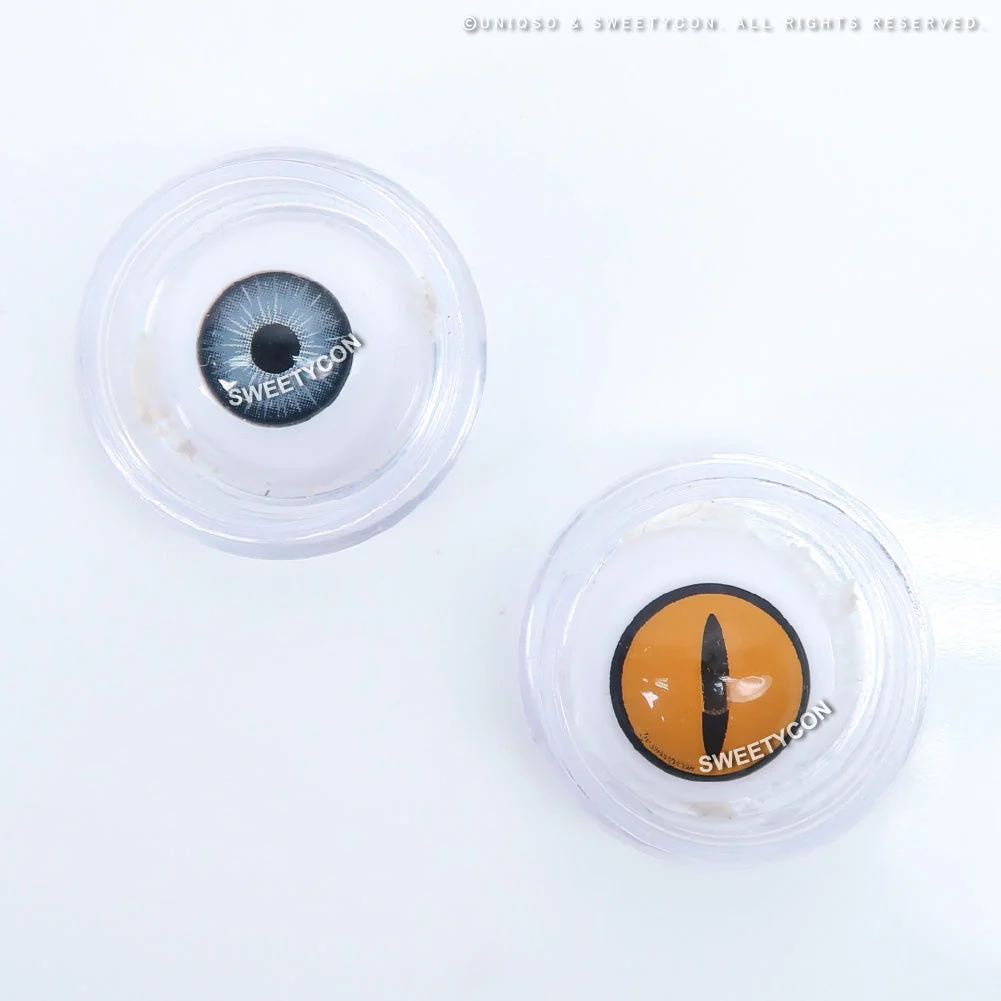 Sweety Crazy Gold Demon Eye / Cat Eye (1 lens/pack) - Image 4