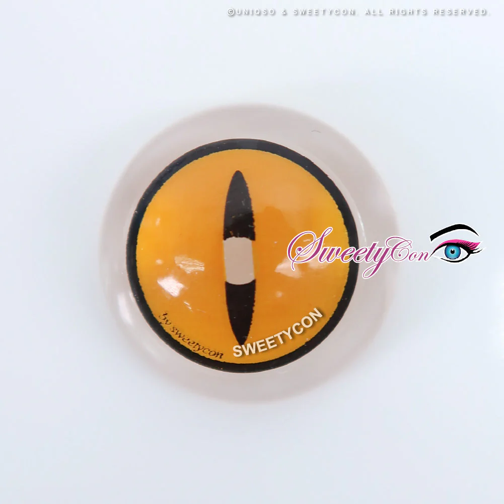 Sweety Crazy Gold Demon Eye / Cat Eye (1 lens/pack) - Image 5