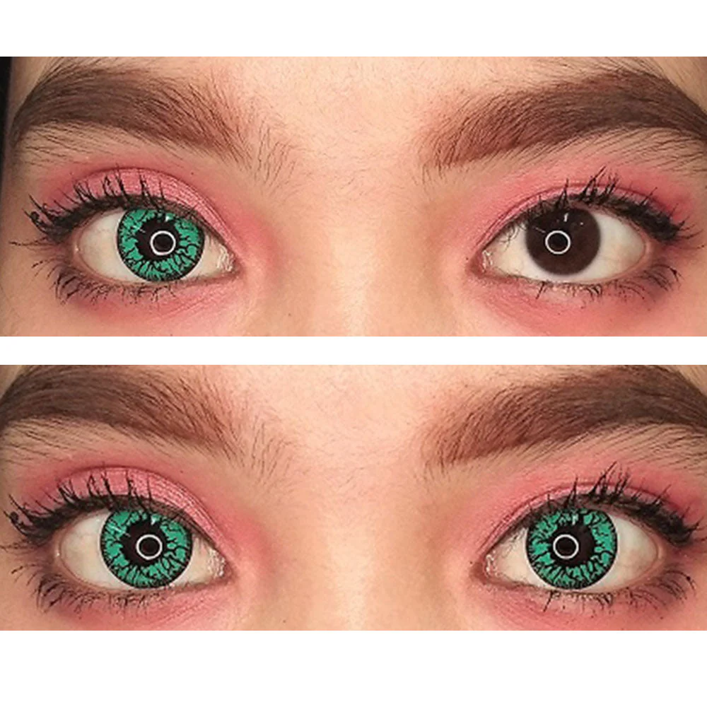 Sweety Crazy Green Blood Eyes (1 lens/pack) - Image 2