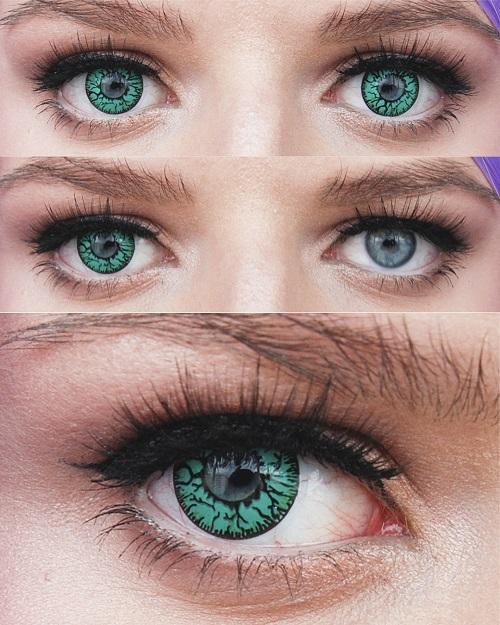 Sweety Crazy Green Blood Eyes (1 lens/pack) - Image 3