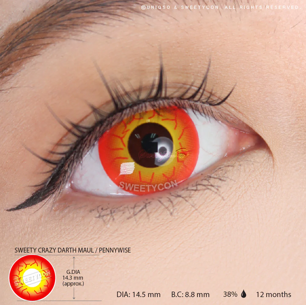 Sweety Crazy Inferno Vein (1 lens/pack) - Image 3