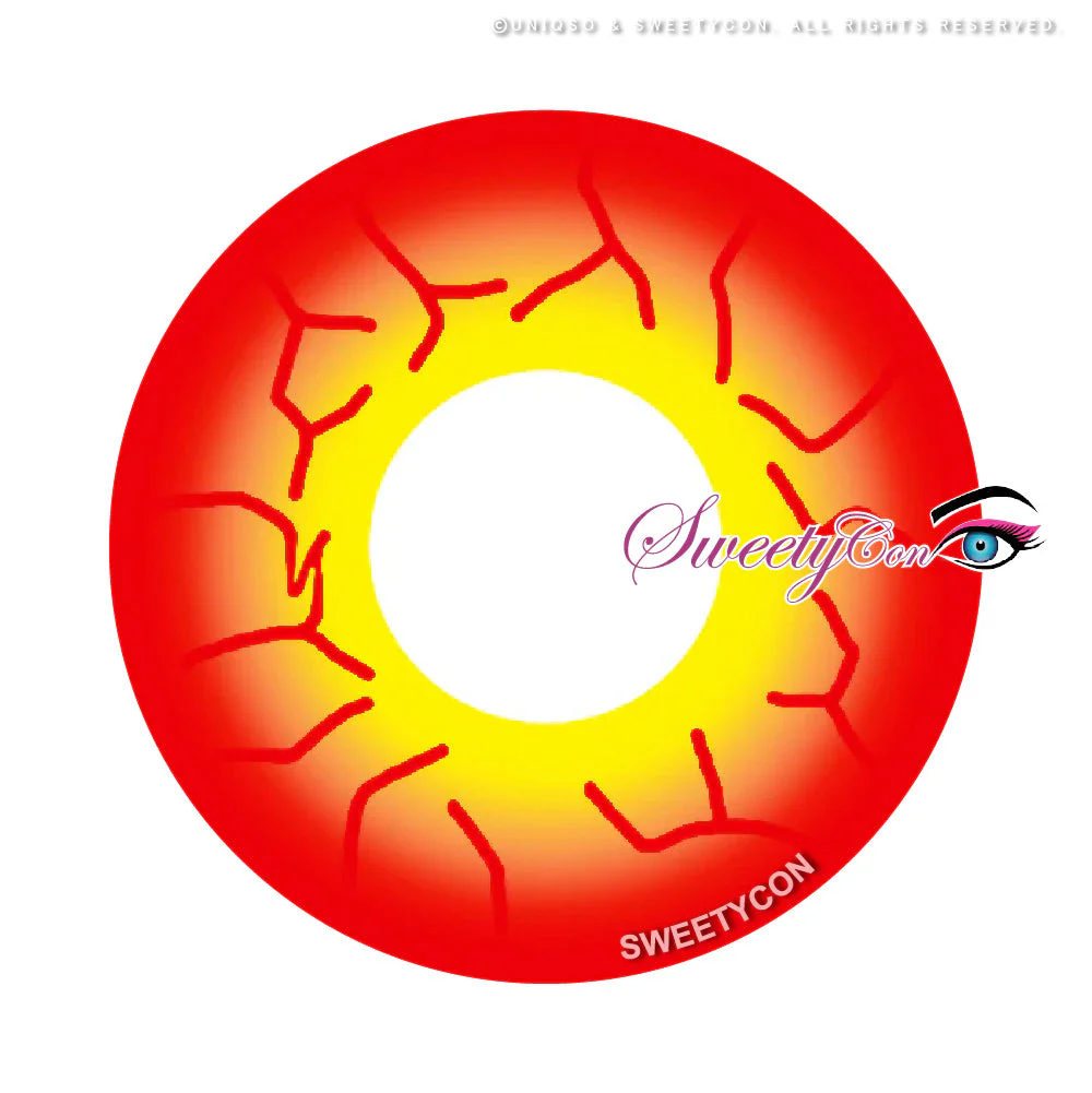 Sweety Crazy Inferno Vein (1 lens/pack) - Image 6