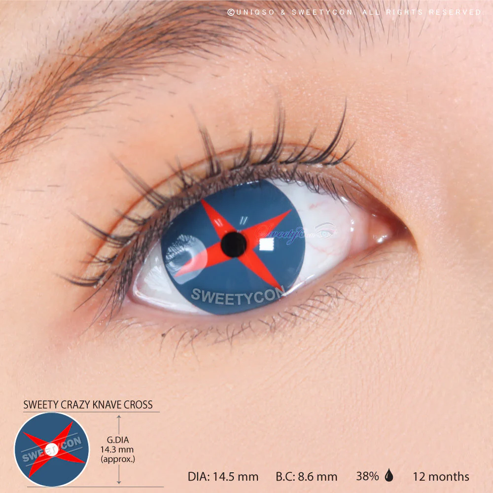Sweety Crazy Knave Cross (1 lens/pack) - Image 3