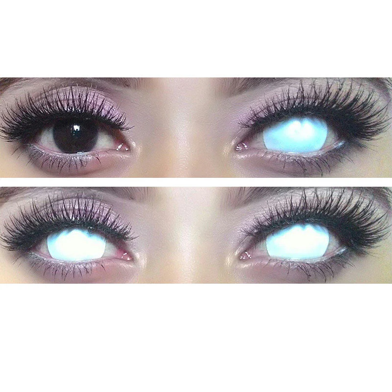 Sweety Mini Sclera Blind White (1 lens/pack) - Image 2