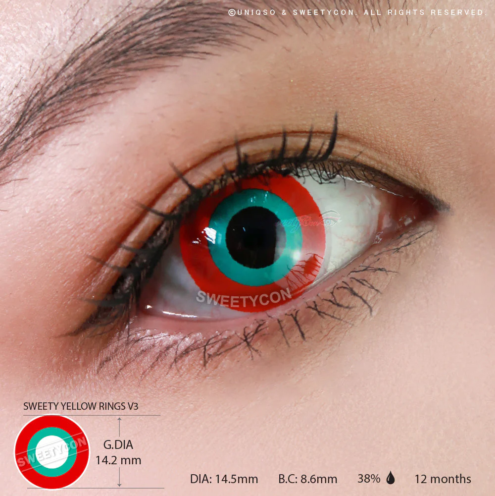 Sweety Crazy Matryoshka Red Doll (1 lens/pack) - Image 3