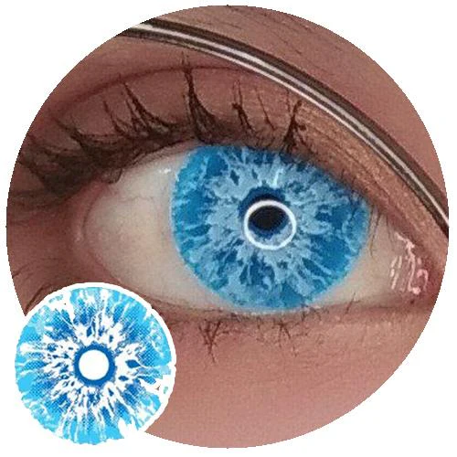 Sweety Crazy Lens - White Walker (UV) (1 lens/pack)
