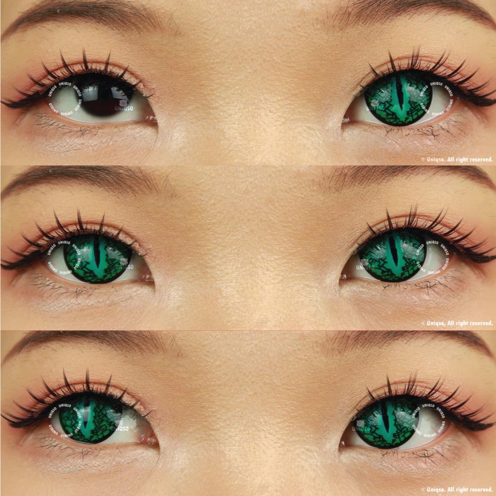 Sweety Crazy Lizard Eye Green (1 lens/pack) - Image 2