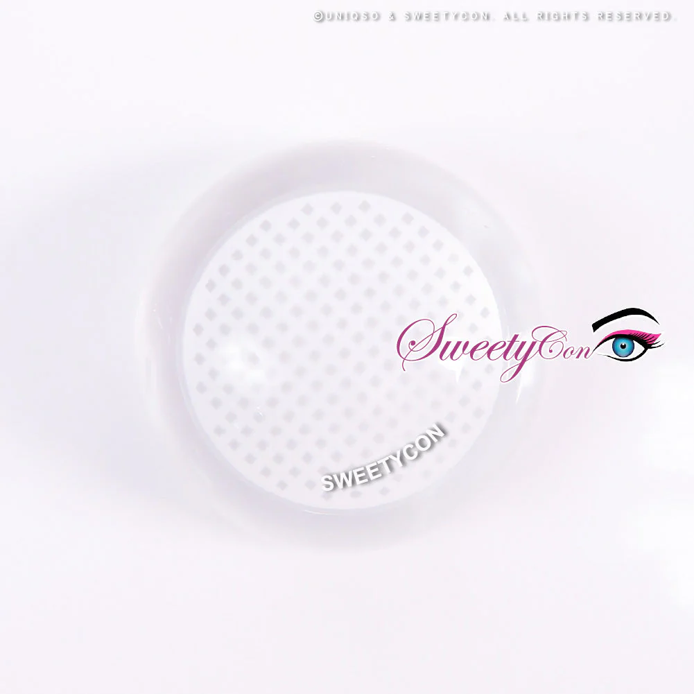 Sweety Crazy White Mesh - 1 Day Disposable (1 lens/pack) - Image 5