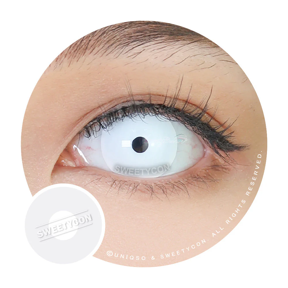 Sweety Crazy Mini S White (1 lens/pack)