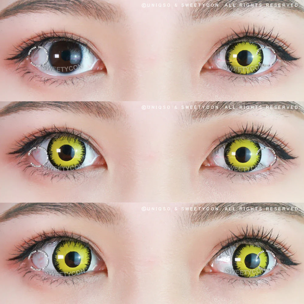 Sweety Crazy Mystic Yellow (1 lens/pack) - Image 2