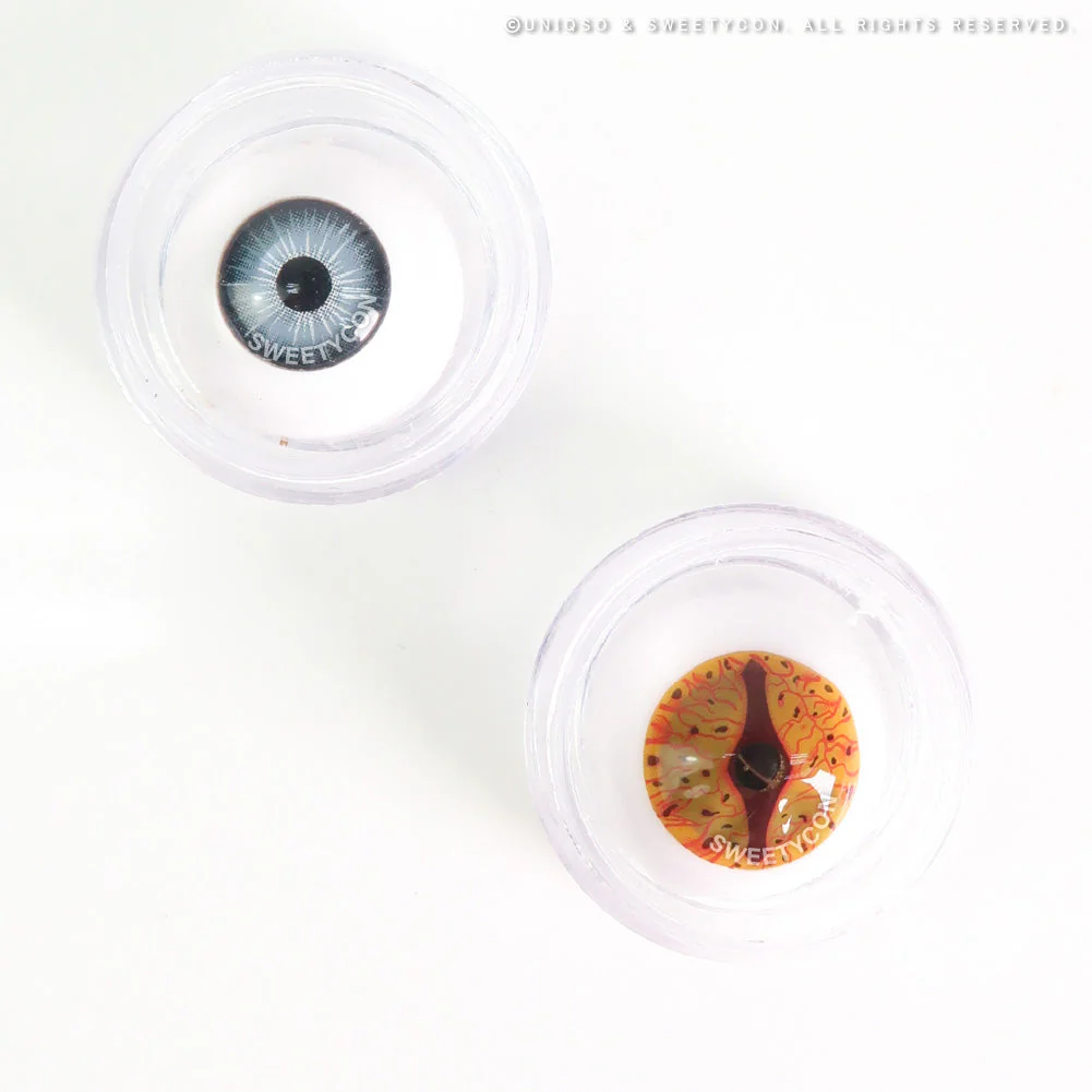Sweety Crazy Orange Dragon Eyes (1 lens/pack) - Image 4
