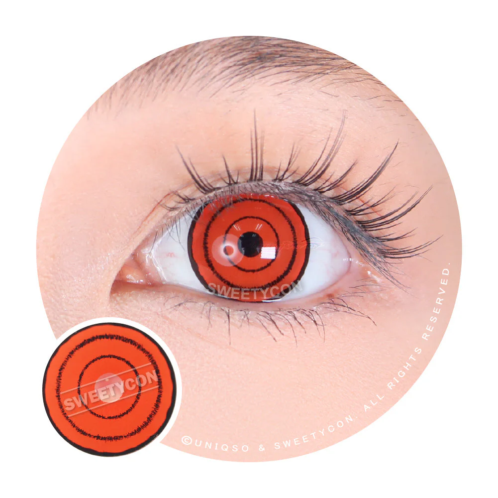 Sweety Crazy Orange Rings (1 lens/pack)
