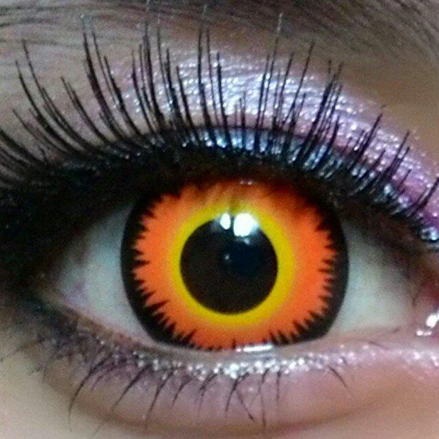 Sweety Crazy Orange Werewolf (1 lens/pack)
