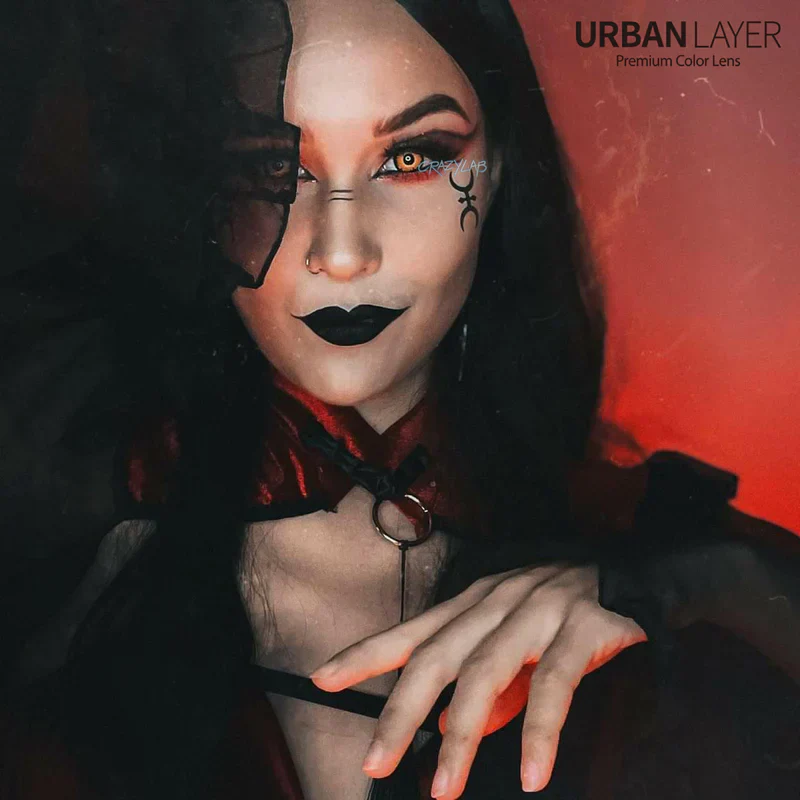 Sweety Crazy Orange Werewolf (1 lens/pack) - Image 2