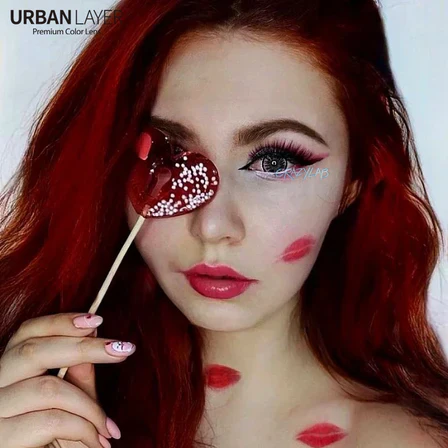 Sweety Crazy Petal Purple (1 lens/pack)