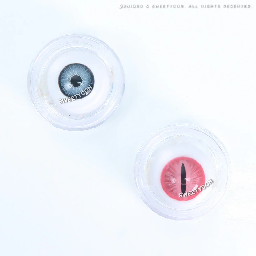 Sweety Crazy Pink Demon Eye / Cat Eye (New) (1 lens/pack) - Image 4