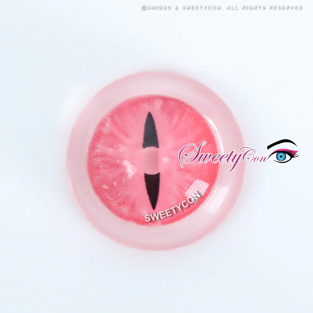 Sweety Crazy Pink Demon Eye / Cat Eye (New) (1 lens/pack) - Image 5