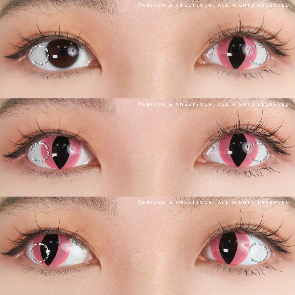 Sweety Crazy Pink Cat (1 lens/pack) - Image 2