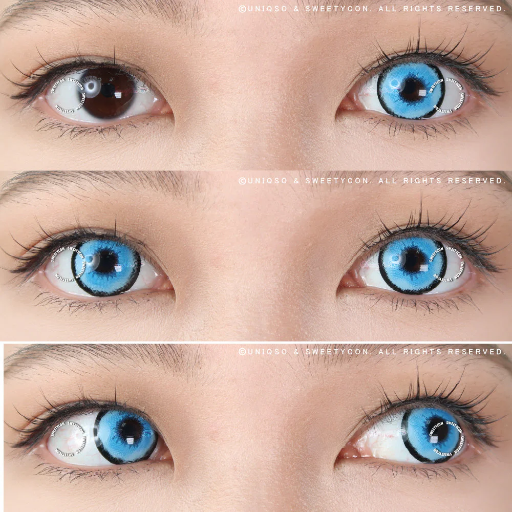 Sweety Crazy Platonic Blue (1 lens/pack) - Image 2