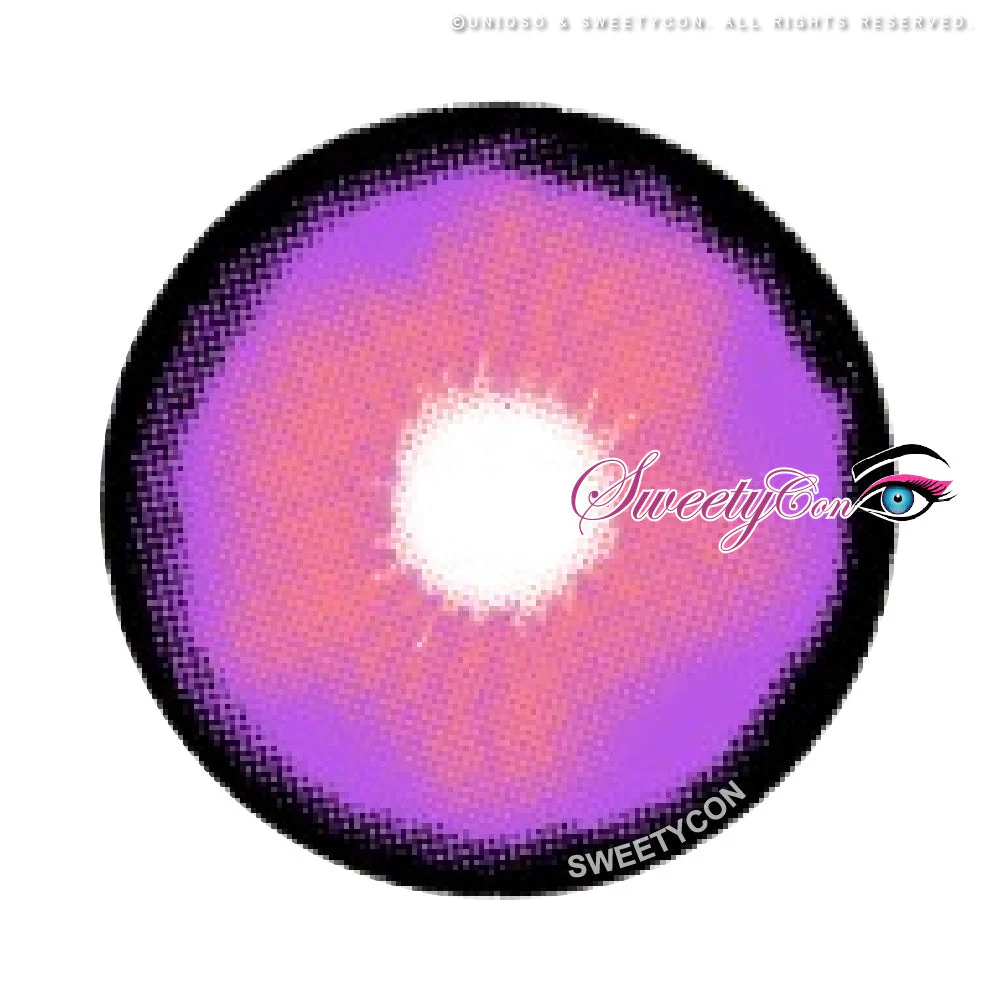 Sweety Crazy Platonic Violet Pink (1 lens/pack) - Image 6