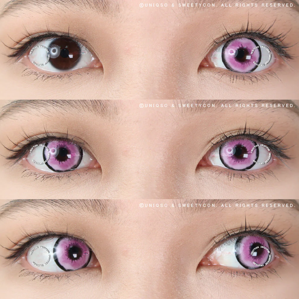 Sweety Crazy Platonic Violet (1 lens/pack) - Image 2