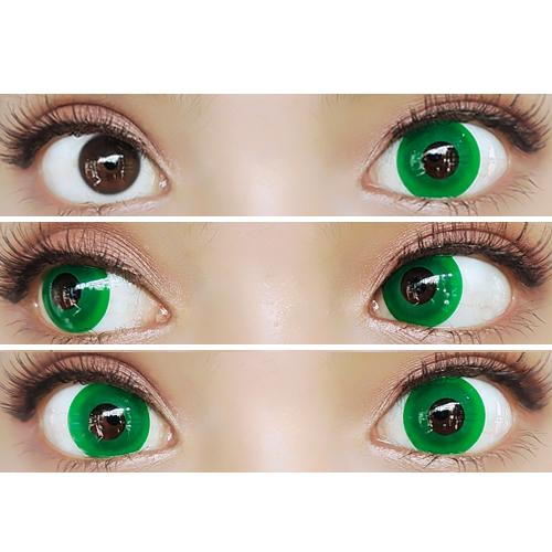 Sweety Crazy Pure Dark Green (1 lens/pack) - Image 2