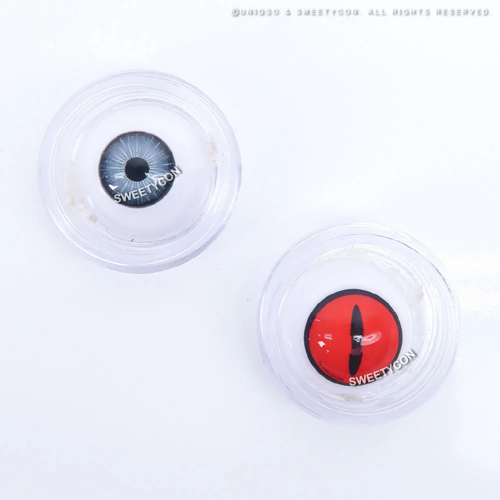 Sweety Crazy Red Demon Eye / Cat Eye (1 lens/pack) - Image 4