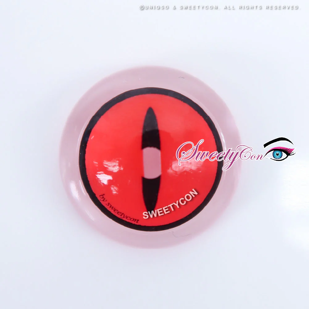 Sweety Crazy Red Demon Eye / Cat Eye (1 lens/pack) - Image 5