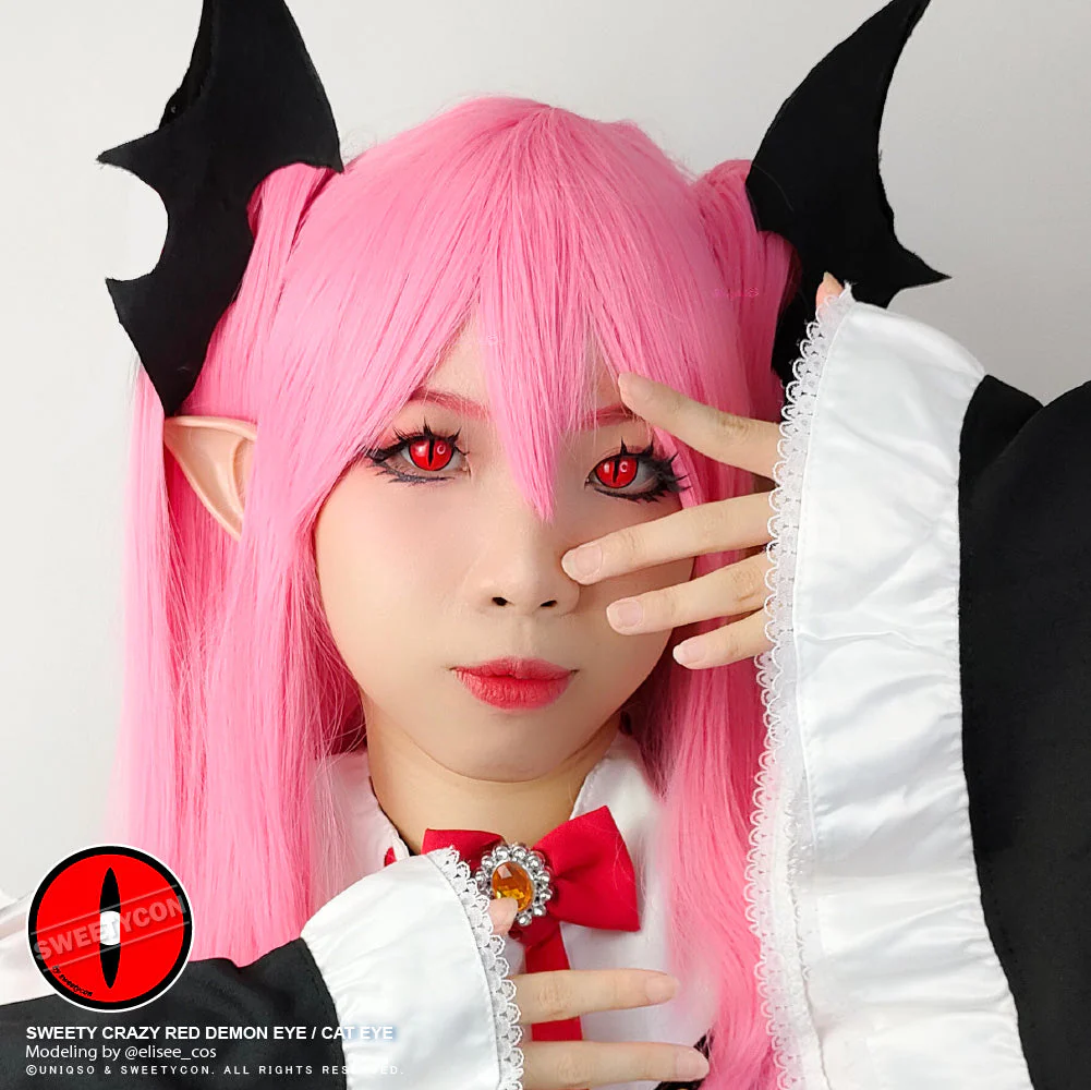 Sweety Crazy Red Demon Eye / Cat Eye (1 lens/pack) - Image 7