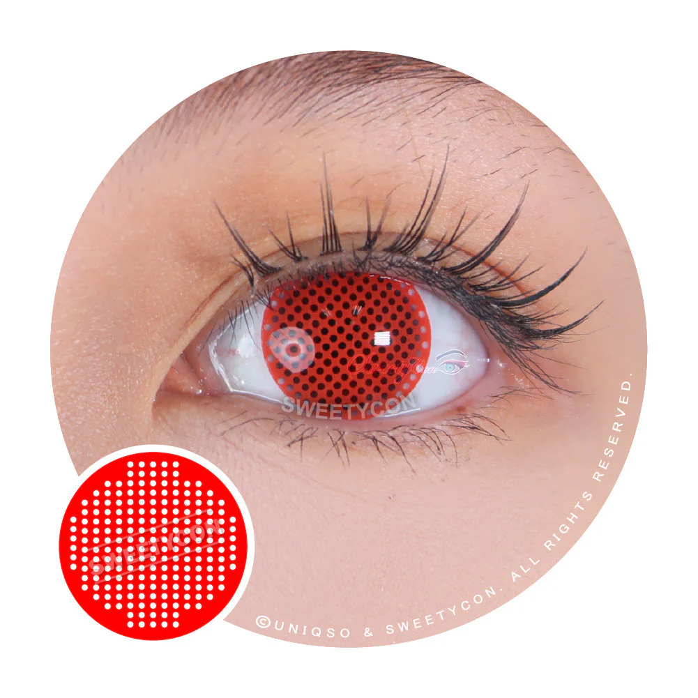Sweety Crazy Red Screen/ Mesh II (1 lens/pack)