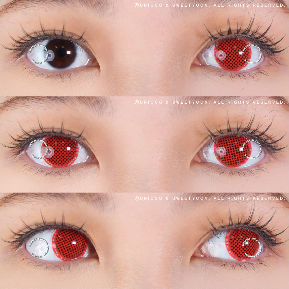 Sweety Crazy Red Screen/ Mesh II (1 lens/pack) - Image 2
