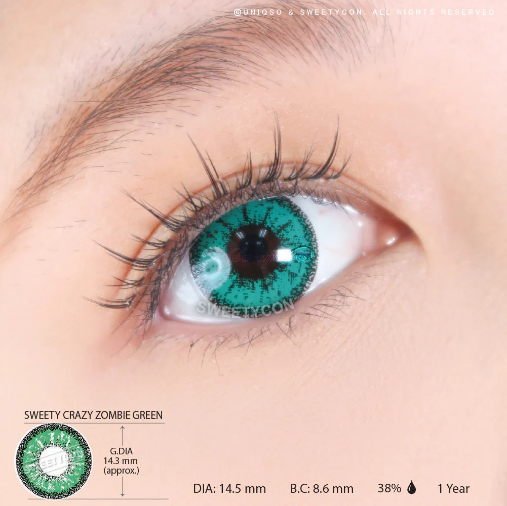 Sweety Crazy Zombie Green (1 lens/pack) - Image 3