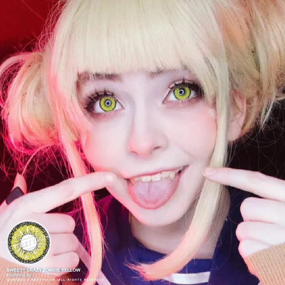 Sweety Crazy Zombie Yellow (1 lens/pack) - Image 7