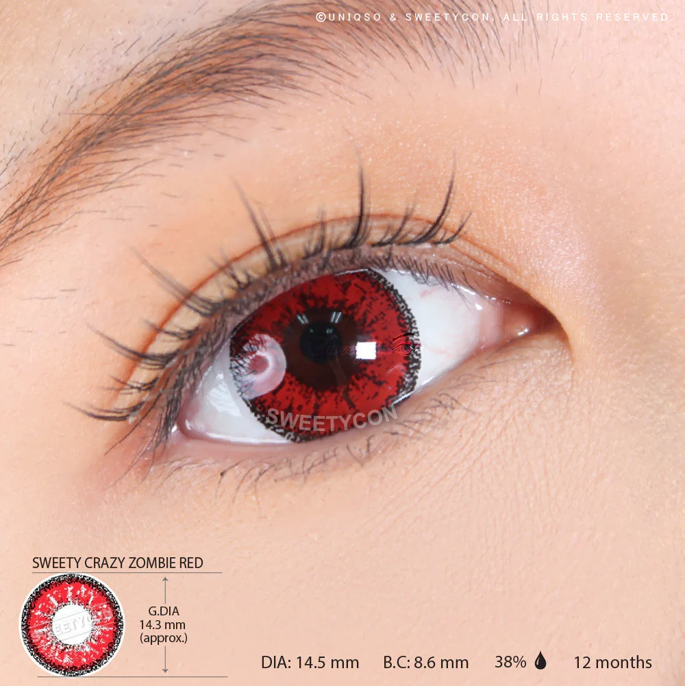 Sweety Crazy Zombie Red (1 lens/pack) - Image 7